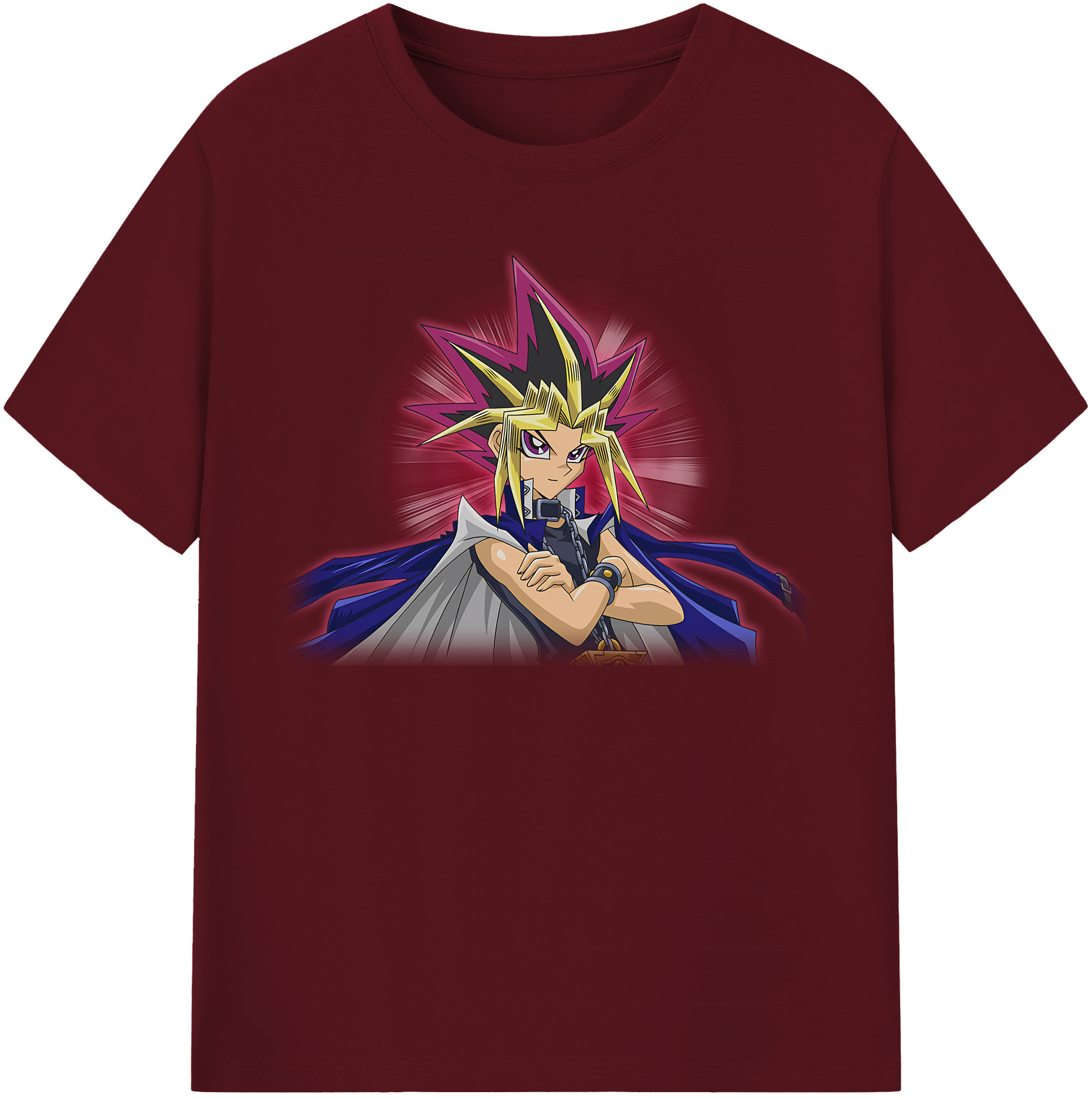 （画像用） 遊☆戯☆王 Yu-Gi-Oh! 綿100％半袖Tシャツ（フロントプリント）
